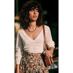 Sezane gretha reversible sweater